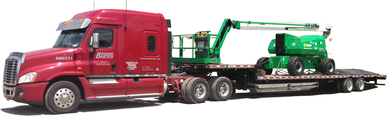 Barnes Auto Transportation for all your over-the-road loads.